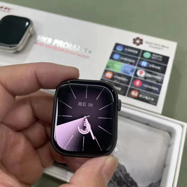2024 HK9 Pro MAX+ & HK9 ULTRA2 MAX AMOLED Smartwatch | 2.02 Inch Display, Fitness Tracker, NFC, Bluetooth Call