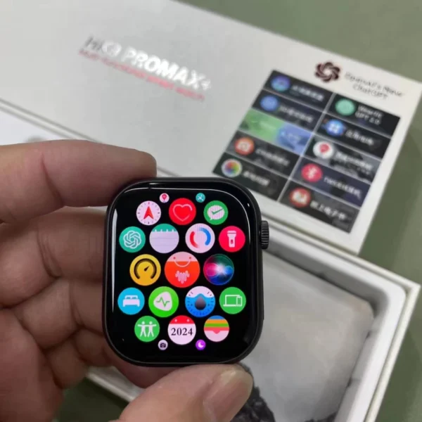 2024 HK9 Pro MAX+ & HK9 ULTRA2 MAX AMOLED Smartwatch | 2.02 Inch Display, Fitness Tracker, NFC, Bluetooth Call