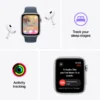 Apple Watch SE (2nd Gen) GPS Smartwatch with Sport Band – Fitness & Health Tracker