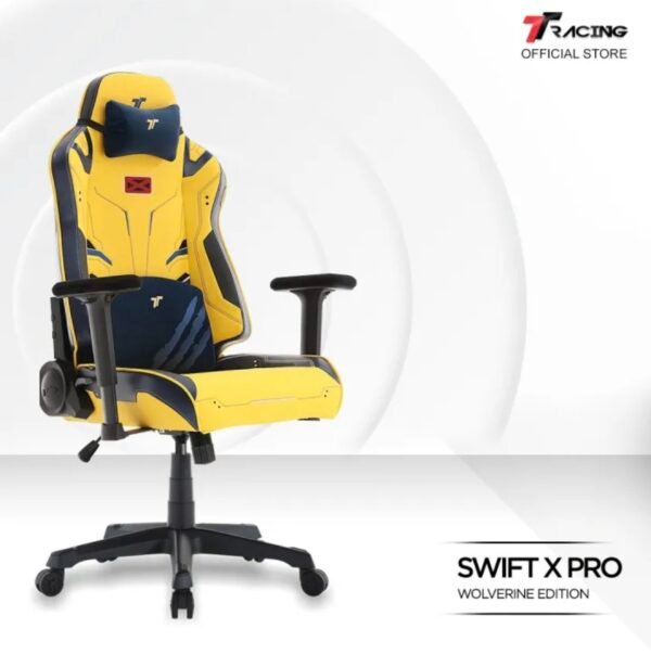 TTRacing Swift X Pro Deadpool & Wolverine Gaming Chair – Ergonomic Office Chair with Bold Comfort, 2-Year Warranty