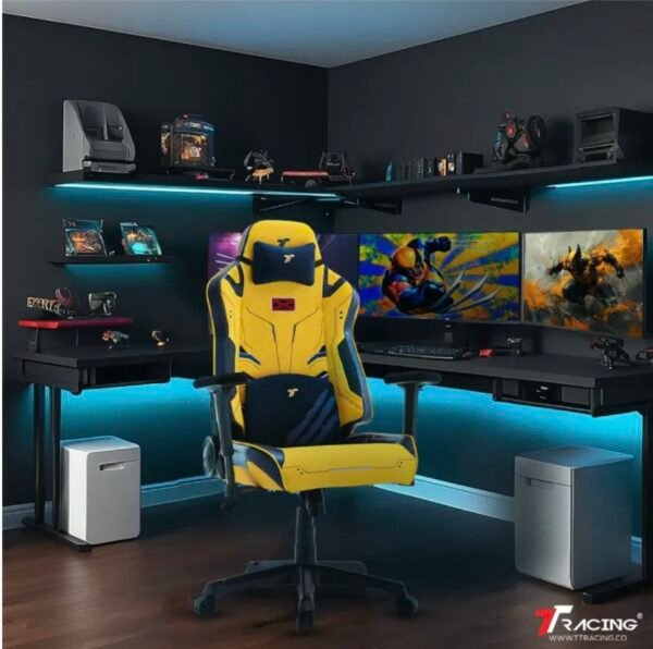 TTRacing Swift X Pro Deadpool & Wolverine Gaming Chair – Ergonomic Office Chair with Bold Comfort, 2-Year Warranty
