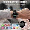 FILIEKEU Fashion Smartwatch – Full Touchscreen, Waterproof Fitness Tracker with Heart Rate & Bluetooth Calling for Android & iOS