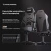 GAMEFORGE Dark Shadow Gaming Chair - Magnetic Headrest, 4D Adjustable Armrests, Ergonomic Design with Height & Tilt Adjustability