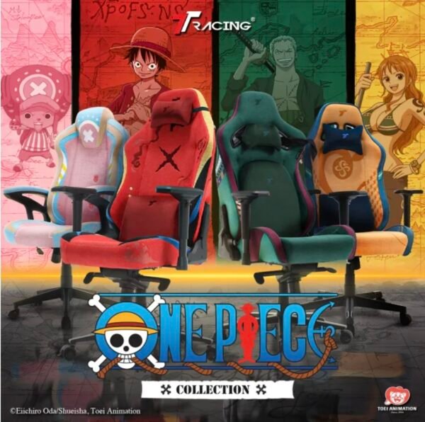 TTRacing Maxx Luffy Edition Air Threads Fabric Gaming Chair | One Piece Collection - 2-Year Official Warranty